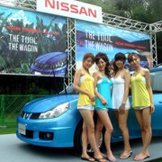 「NISSAN WINGROAD」キャンペーン ”NISSAN WINGROAD × digmeout”（2007年） ”MEET THE WORLD BEAT”日産ブース