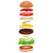 “ハンバーガー”（before）