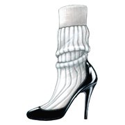 Shoes：00128 “CHANEL” Sock-Pumps（SS2014）