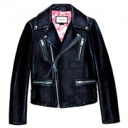 “GUCCI” Leather biker jacket