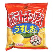 “コイケヤ ポテトチップス うすしお味 60g”