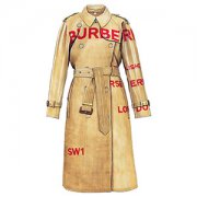 “BURBERRY” Horseferry Print Cotton Gabardine Trench Coat （SS2019）