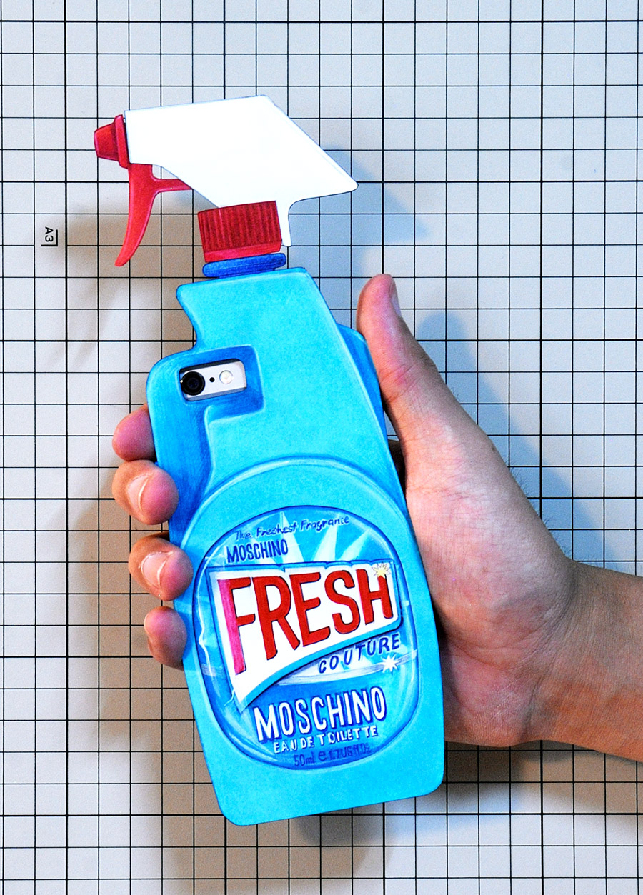 Moschino Ss16 Capsule Collection Cleaning Spray Iphone 6 Case By Jeremy Scott Jumpei Kawamura